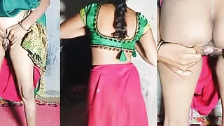 desi bhabhi saree me chudwane ke liye taiyar thi