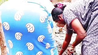 Indian Villege Threesome. Village Forming Maid Sisters Fucking Land Owner. Telugu Dirty Talks.