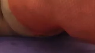 Missionary for sexy bbw MILF, fucked hard and banged wears red net corset