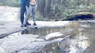 Pretty Indian Couple Making Love in River Side - Desi Outdoor Sex - Risky Romance