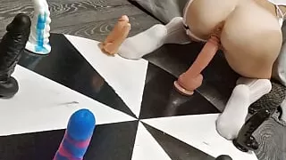 Wheel of DILDOS! Try your Luck in this Orgasmic Game