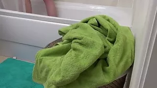 Tallulah, Star del Ray and Luke Hotrod in bathroom