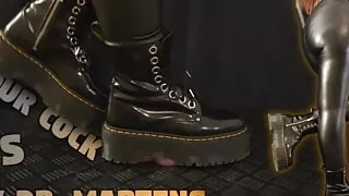 Your Cock vs My Dr. Martens - Cock Balls Crush Trample, Shoejob, CBT, Bootjob, Stomping