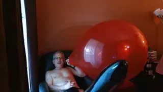 120) Giant 36" Balloon Fun with Two Long Balloons