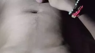 Top shot of masterbation