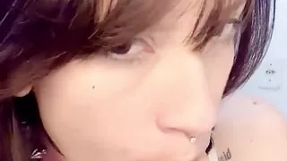 18yo Amateur Slapping Face and Titis- Armpit Licking