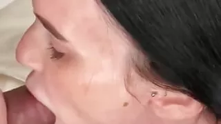 Bonnie Getting Her Tight, Pink Pussy Warmed up & Wet Using Phoenixs Dick as a Toy