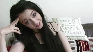 Tattooed Alessa Savage gets a warm load in her mouth from