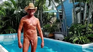 Naked in Public in Key West during Fantasy Fest 2023