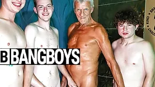 Grandpa Frank in Charge of Horny Twinks by ClubBangBoys