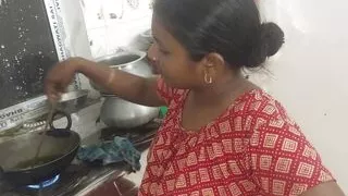 Kitchen time first time Bhabhi full Romance