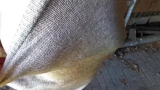 Hard titslapping just for fun