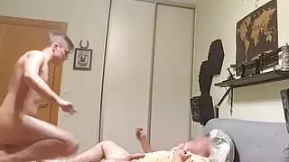 BF Riding Me Till I Cum in His Tight Hole!