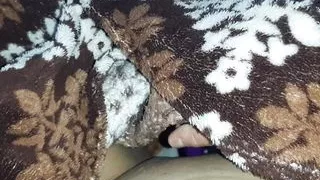 I masturbated with a vibrator under the covers at night so no one would hear - Lesbian-candys