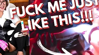 GWEN STACY GETTING HARDCORE FUCKED BY VENOM - ExotiqFox Solo Gooner Girl Masturbation Gooning