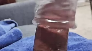 Slow Motion self blowjob!!