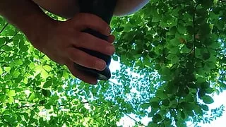 Training in nature, let the wind blow to the hole