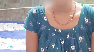 Desi Indian bagali  bhabhi boobs pressing Village boy