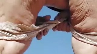 All Dressed up, but Having to Stop in the Desert to Pee Because I Really Had to Go!