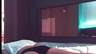 My neighbor invites me to watch movies and we end up fucking in his room