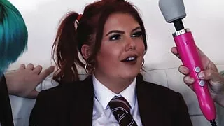 Two British Students Get An Orgasm Denial Lesson From Their Older Teacher