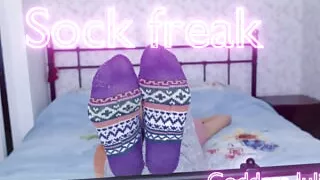 Sock freak- humiliation fetish