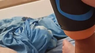 If I don't have a real pussy I'll just take my own and make her happy