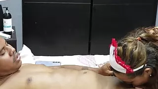 A Very Hot Nurse Comes to Treat Me. Part 1