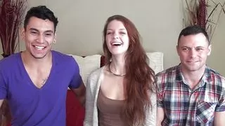 Casting Desperate Amateurs Nora Stephie Barbie and Misty getting thir big tits sucked and tight pussies wrecked