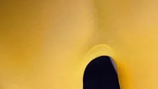 Watching mom's best friend (fit MILF) doing yoga with wet fluffy pussy and then doggystyle fuck