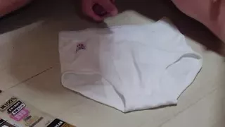 I opened the new brief and immediately bukkake