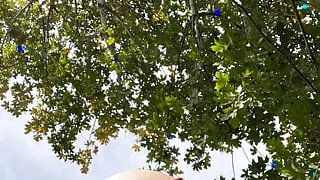 Wet butthole in the sun