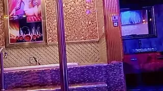 Your beautiful brunette makes you a stripper sensually