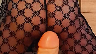 Double Penetration with Big Vibrators