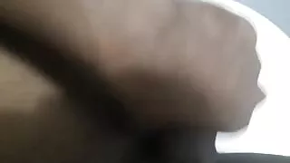 Hot Guy Masterbating in the Bathroom During Washing Clothes