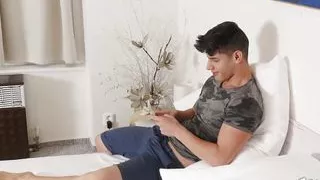 SOUTHERNSTROKES Nikol Monak Slides Cock Inside Bastian Karim