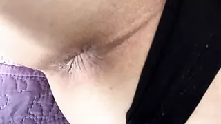 Panties to the side cum hole fuck