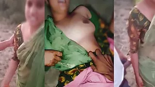 Indian Sasur ji with her bahu rani fucking outdoor hindi talking hindi audio