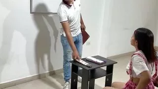 Teacher Gives Her Math Lessons in a Very Sexy Way and Ends up Giving Her the Best Fuck of Her Life