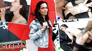 German Scout - Skinny Austrian Mature Mia Moon Talk to First Casting Fuck