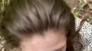 Into the Woods with a Crack Skank a Creampie for a Jackson