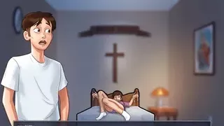 Summertime Saga -party Gone Wild - She Let Me Fuck Her Bestie- Part 153