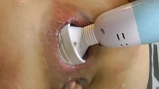 Magic Wand Fuck in the Forest Hut by Hotkinkyjo