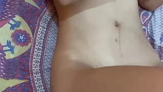 First I Applied Oil on My Friend's Wife's Pussy and Then Inserted My Thick Penis Into Her Pussy