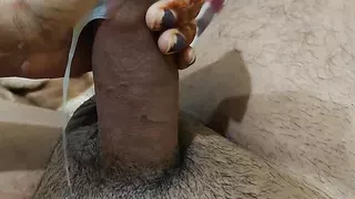 Hand job by Desi girl newly married couples