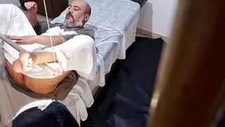 He went to the doctor to have his prostate examined, but the doctor stuck the strapon in his ass.