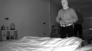 Halloween stranger surprise fright fuck