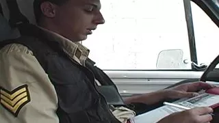 Latina Teen Theresa Rodriguez Fucks the Police