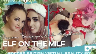 Elf on the MILF - Older and Younger Lesbian Amateurs