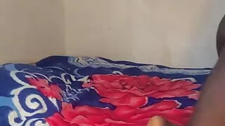 What Horny Ebony Bitch Does for Her Fans